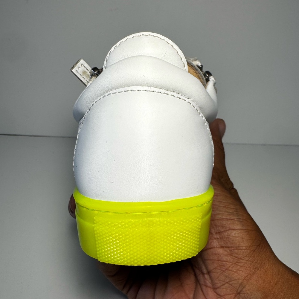 Giuseppe Zanotti Frankie Fluo Jr “White Fluorescent Yellow” Size 32 (EU) - Picture 4 of 13